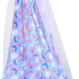 avani metrobuzz Baby Swing Cradle with Mosquito Net Spring and Metal Window Cradle Hanger image 3