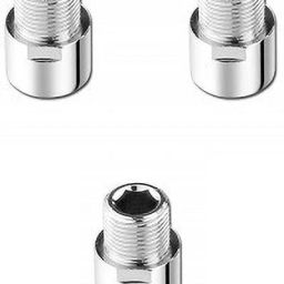 Premium Quality Stainless Steel 1 Inch Faucet Extension (Pack of 3) For Taps Faucet Nozzle-13