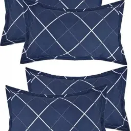 Polyester Fibre Solid Sleeping Pillow Pack of 4-20