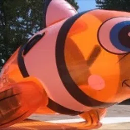hornflow Ride On fish (IND*79) Swimming Pool Multicolor Inflatable Pool Accessory image 3