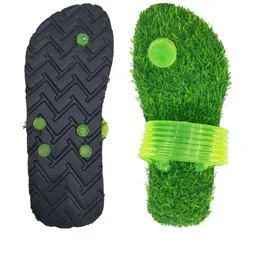 ADJ Men Green Flip Flops-picture-47