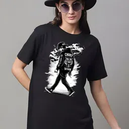 Moda Rapido Women Drop-Shoulder Sleeves T-shirt-picture-48