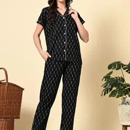 Ichaa Women Printed Night suit-image-57
