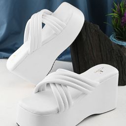 XE Looks Platform Sandals with Bows-picture-29
