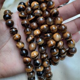 Divine souvenirs Unisex Agate Beads Statement Chain image 4