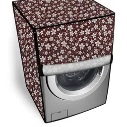 The Furnishing Tree Washing Machine Cover Compatible for Samsung 6.5 Kg Fully-Automatic Front Loadi-image-0