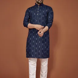 Moda Rapido Men Embroidered Thread Work Kurta-picture-24