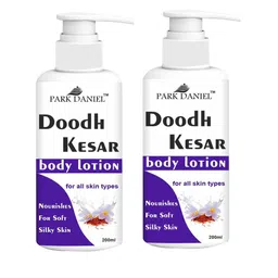 Park Daniel Set Of 2 Doodh Kesar Body Lotion For Soft & Moisturizing Skin - 200 ml Each-7