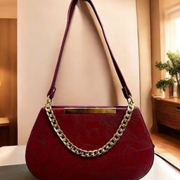 SKORPIO Textured PU Structured Handheld Bag with Quilted-image-63