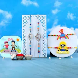 CraftVatika Kids Rakhi Magnet Gift Combo Set-92