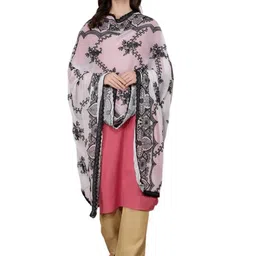 A R SILK DUPATTA HUB Embroidered Dupatta with Thread Work-picture-40