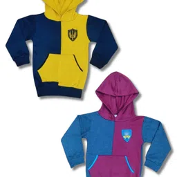 Seyor Kids Printed Cotton Hooded Sweatshirt-picture-27
