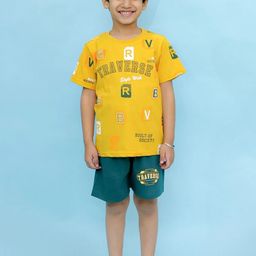 CHANDRIKA Boys T-shirt with Shorts-image-68