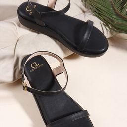 Carlton London Wn-79 Casual Platform Sandals with Buckles-58