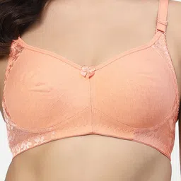 LILY Solid Full Coverage Non Padded Non-Wired Bralette Bra image 2