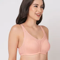 Inner Sense Pack Of 2 Organic Cotton Full Coverage Plus Size M Frame Bra image 3