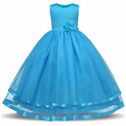 Wish little Net A-Line Maxi Dress-26