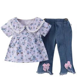 StyleCast x Revolte Girls Printed Top with Trousers-picture-27