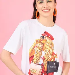 VANGULL Women Graphic Printed Crop Top-picture-26