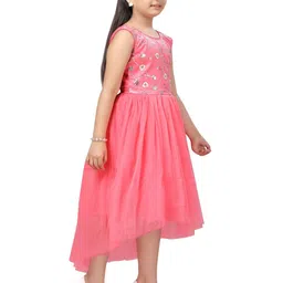 BAESD Net Fit & Flare Midi Dress image 3