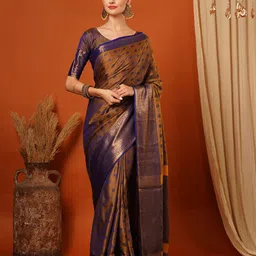 yourwish Ethnic Motifs Zari Mysore Silk Saree-picture-15