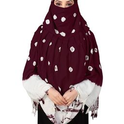 VicharanEthnic Women Colourblocked Cotton Scarf-image-63