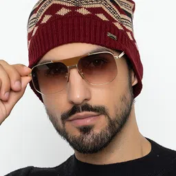 Amoldo Unisex Printed Woollen Beanie-2