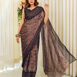 KALINI Leheriya Poly Chiffon Leheriya Saree-picture-33