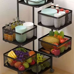 Go Hooked Black Set of 1 Regular Multi-Utility Organisers-88
