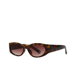 LULU & SKY Women Brown Lens & Brown Rectangle Sunglasses with-image-16