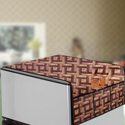 The Furnishing Tree Coffee Brown PVC Air Conditioner Cover-image-46