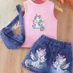 ELPIXIE FASHION Girls Pink Clothing Set-image-25