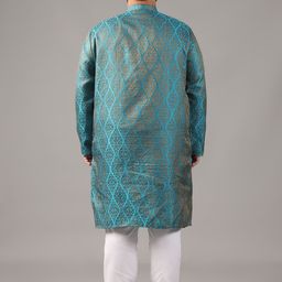 SOJANYA PLUS Men Regular Kurta with Pyjamas image 3