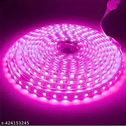Peafowl Wholesale Pink Steady String Rice Lights-27