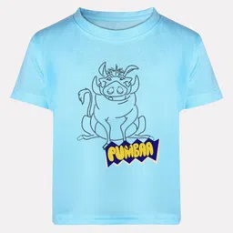 Disney By Miss and Chief Boys Printed Bio Finish Applique T-shirt-image-68