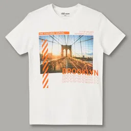 Fame Forever by Lifestyle Boys Graphic Printed Round Neck Cotton T-shirt-image-67