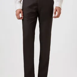 Park Avenue Men Checked Trousers-image-92