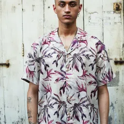 Big Bunny Men Custom Floral Opaque Casual Shirt-image-28