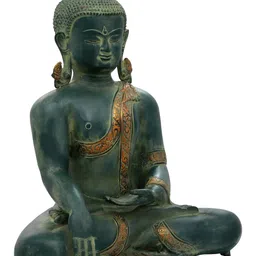 Exotic India Black Religious Idol Showpiece-image-35