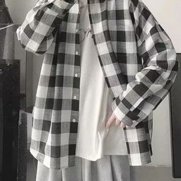 StyleCast Men Standard Oversized Fit Spread Collar Buffalo Checked Casual Shirt-image-103