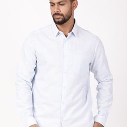 Indian Terrain Men Classic Slim Fit Striped Casual Shirt-picture-18