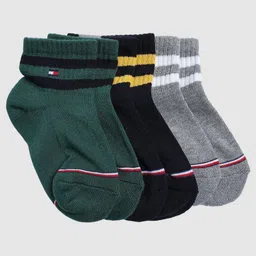 Tommy Hilfiger Boys 3-Pcs Striped Ankle-Length Socks-image-106