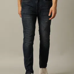 JADE BLUE Men Slim Fit Light Fade Jeans-image-96