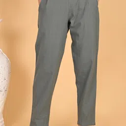 SKYTICK Women Relaxed Regular Fit Mid-Rise Trousers-picture-48