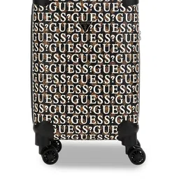 GUESS Printed Suitcase Trolley Bag-25