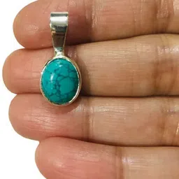 GenZcomplex Silver-Plated Oval Pendants-picture-17