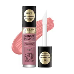 Eveline Cosmetics Wonder Match 4 In 1 Cheek & Lip Tint - 4.5 ml - Shade 04-13