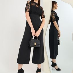 Miss Chase Women Self Design Basic Jumpsuit-picture-26