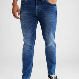 SPYKAR Men Solid Slim Fit Light Fade Stretchable Jeans-picture-11