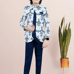 BAESD Boys Ethnic Printed Sherwani Set-62